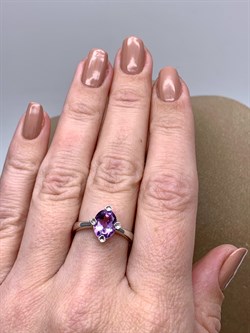 *КОЛЬЦО р.17,5 Аметист арт. R00304-521, (вес 3 г) - фото 334673 *КОЛЬЦО р.17,5 Аметист арт. R00304-521, (вес 3 г) - фото 334673