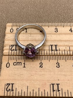 *КОЛЬЦО р.17,5 Аметист арт. R00304-521, (вес 3 г) - фото 334675 *КОЛЬЦО р.17,5 Аметист арт. R00304-521, (вес 3 г) - фото 334675