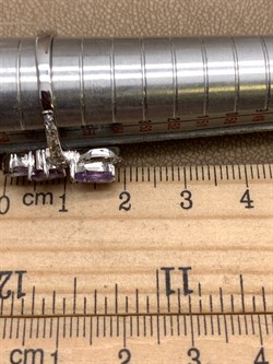 *КОЛЬЦО р.18 Аметист арт. R00312-983, (вес 3,68 г) - фото 334678 *КОЛЬЦО р.18 Аметист арт. R00312-983, (вес 3,68 г) - фото 334678