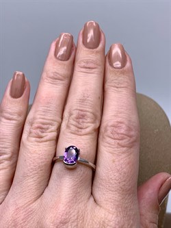 *КОЛЬЦО р.17 Аметист арт. R00352-415, (вес около 2,74 г) - фото 334692 *КОЛЬЦО р.17 Аметист арт. R00352-415, (вес около 2,74 г) - фото 334692