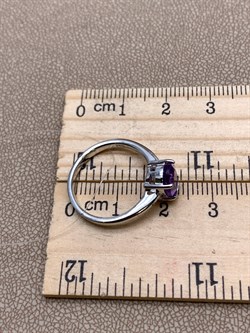 *КОЛЬЦО р.17 Аметист арт. R00352-415, (вес около 2,74 г) - фото 334695 *КОЛЬЦО р.17 Аметист арт. R00352-415, (вес около 2,74 г) - фото 334695