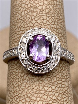 *КОЛЬЦО р.17,5 Аметист арт. R00365-708, (вес 2,83 г) - фото 334711 *КОЛЬЦО р.17,5 Аметист арт. R00365-708, (вес 2,83 г) - фото 334711