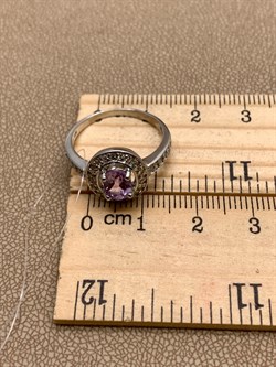 *КОЛЬЦО р.17,5 Аметист арт. R00365-708, (вес 2,83 г) - фото 334714 *КОЛЬЦО р.17,5 Аметист арт. R00365-708, (вес 2,83 г) - фото 334714