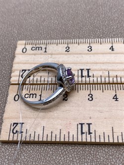 *КОЛЬЦО р.17,5 Аметист арт. R00365-708, (вес 2,83 г) - фото 334715 *КОЛЬЦО р.17,5 Аметист арт. R00365-708, (вес 2,83 г) - фото 334715