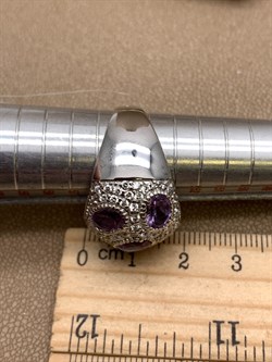 *КОЛЬЦО р.18 Аметист арт. R00367-649, (вес около 10,39 г) - фото 334727 *КОЛЬЦО р.18 Аметист арт. R00367-649, (вес около 10,39 г) - фото 334727