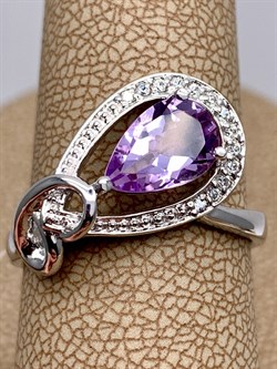*КОЛЬЦО р.18 Аметист арт. R00309-047, (вес 4,22 г) - фото 334752 *КОЛЬЦО р.18 Аметист арт. R00309-047, (вес 4,22 г) - фото 334752