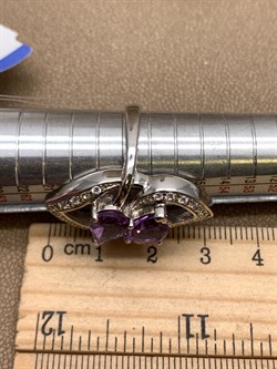 *КОЛЬЦО р.18,5 Аметист арт. R00342-201, (вес 8 г) - фото 334758 *КОЛЬЦО р.18,5 Аметист арт. R00342-201, (вес 8 г) - фото 334758