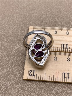 *КОЛЬЦО р.18,5 Аметист арт. R00342-201, (вес 8 г) - фото 334764 *КОЛЬЦО р.18,5 Аметист арт. R00342-201, (вес 8 г) - фото 334764