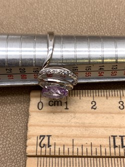*КОЛЬЦО р.18,5 Аметист арт. R00311-501, (вес 3,38 г) - фото 334768 *КОЛЬЦО р.18,5 Аметист арт. R00311-501, (вес 3,38 г) - фото 334768