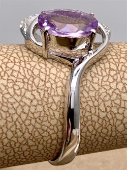 *КОЛЬЦО р.18,5 Аметист арт. R00311-501, (вес 3,38 г) - фото 334771 *КОЛЬЦО р.18,5 Аметист арт. R00311-501, (вес 3,38 г) - фото 334771