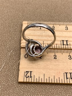 *КОЛЬЦО р.18,5 Аметист арт. R00311-501, (вес 3,38 г) - фото 334774 *КОЛЬЦО р.18,5 Аметист арт. R00311-501, (вес 3,38 г) - фото 334774