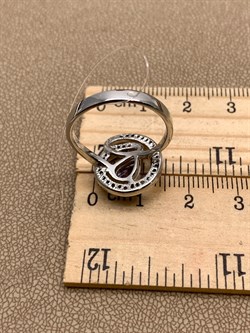 *КОЛЬЦО р.17,5 Аметист арт. R00310-832, (вес 4,4 г) - фото 334794