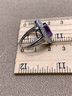 *КОЛЬЦО р.17 Аметист арт. R00394-361, (вес 4,86 г) - фото 334806 *КОЛЬЦО р.17 Аметист арт. R00394-361, (вес 4,86 г) - фото 334806