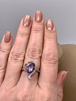 *КОЛЬЦО р.17 Аметист арт. R00315-406, (вес 3,73 г) - фото 334813 *КОЛЬЦО р.17 Аметист арт. R00315-406, (вес 3,73 г) - фото 334813