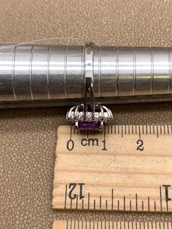 *Кольцо р.17,5 Аметист арт. R00369-298 Вес 3,72 г - фото 334818 *Кольцо р.17,5 Аметист арт. R00369-298 Вес 3,72 г - фото 334818