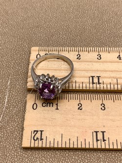 *Кольцо р.17,5 Аметист арт. R00369-298 Вес 3,72 г - фото 334825 *Кольцо р.17,5 Аметист арт. R00369-298 Вес 3,72 г - фото 334825