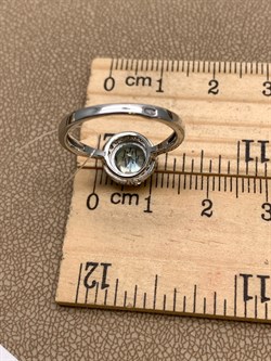 *КОЛЬЦО р.17 Голубой Топаз арт. R00399-839, (вес 2,34 г) - фото 334843 *КОЛЬЦО р.17 Голубой Топаз арт. R00399-839, (вес 2,34 г) - фото 334843