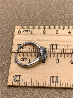 *КОЛЬЦО р.17 Голубой Топаз арт. R00399-839, (вес 2,34 г) - фото 334845 *КОЛЬЦО р.17 Голубой Топаз арт. R00399-839, (вес 2,34 г) - фото 334845