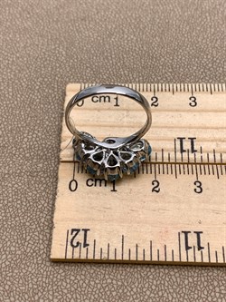 *КОЛЬЦО р.17,5 Голубой Топаз арт. R00323-687, (вес 4,4 г) - фото 334853 *КОЛЬЦО р.17,5 Голубой Топаз арт. R00323-687, (вес 4,4 г) - фото 334853