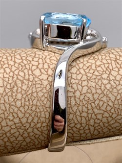 *КОЛЬЦО р.17 Голубой Топаз арт. R00311-358, (вес 3,68 г) - фото 334892 *КОЛЬЦО р.17 Голубой Топаз арт. R00311-358, (вес 3,68 г) - фото 334892