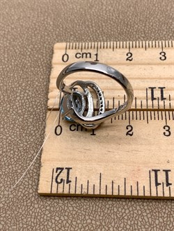 *КОЛЬЦО р.17 Голубой Топаз арт. R00311-358, (вес 3,68 г) - фото 334895 *КОЛЬЦО р.17 Голубой Топаз арт. R00311-358, (вес 3,68 г) - фото 334895