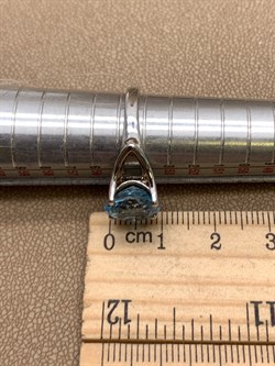 *КОЛЬЦО р.17,5 Голубой Топаз арт. R00345-397, (вес около 3,91 г) - фото 334909 *КОЛЬЦО р.17,5 Голубой Топаз арт. R00345-397, (вес около 3,91 г) - фото 334909