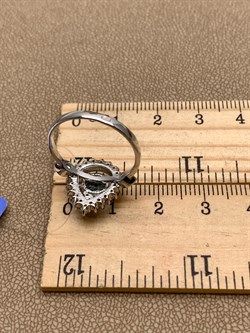 *Кольцо р.17,5 Голубой Топаз арт. R00325-974, (вес 3,21 г) - фото 334935 *Кольцо р.17,5 Голубой Топаз арт. R00325-974, (вес 3,21 г) - фото 334935