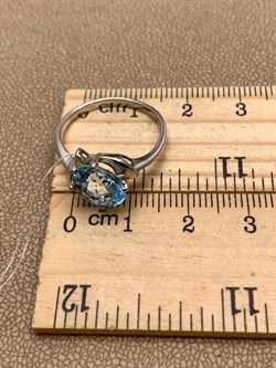 *КОЛЬЦО р.18 Голубой Топаз арт. R00354-260, (вес 2,26 г) - фото 334966 *КОЛЬЦО р.18 Голубой Топаз арт. R00354-260, (вес 2,26 г) - фото 334966