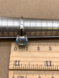 *КОЛЬЦО р.18 Голубой Топаз арт. R00366-255, (вес 3,53 г) - фото 334979 *КОЛЬЦО р.18 Голубой Топаз арт. R00366-255, (вес 3,53 г) - фото 334979