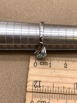 *Кольцо р.18 Голубой Топаз арт. R00307-517, (вес 3,58 г) - фото 335010 *Кольцо р.18 Голубой Топаз арт. R00307-517, (вес 3,58 г) - фото 335010