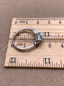 *Кольцо р.18 Голубой Топаз арт. R00307-517, (вес 3,58 г) - фото 335018 *Кольцо р.18 Голубой Топаз арт. R00307-517, (вес 3,58 г) - фото 335018