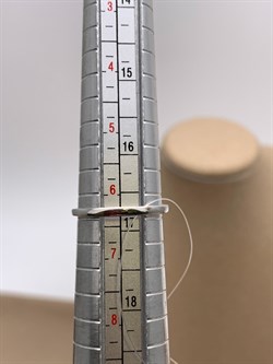 *КОЛЬЦО р.17 Гранат арт. R00068-223, (вес 2,96 г) - фото 335107