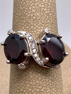 *КОЛЬЦО р.17,5 Гранат арт. R00061-321, (вес 4,69 г) - фото 335133 *КОЛЬЦО р.17,5 Гранат арт. R00061-321, (вес 4,69 г) - фото 335133