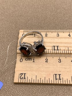 *КОЛЬЦО р.17,5 Гранат арт. R00061-321, (вес 4,69 г) - фото 335139 *КОЛЬЦО р.17,5 Гранат арт. R00061-321, (вес 4,69 г) - фото 335139