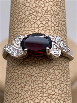 *КОЛЬЦО р.17,5 Гранат арт. R00073-196, (вес 2,33 г) - фото 335188 *КОЛЬЦО р.17,5 Гранат арт. R00073-196, (вес 2,33 г) - фото 335188