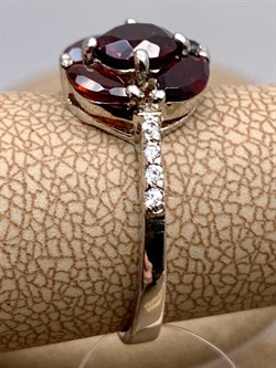 *КОЛЬЦО р.17,5 Гранат арт. R00082-328, (вес 2,73 г) - фото 335198 *КОЛЬЦО р.17,5 Гранат арт. R00082-328, (вес 2,73 г) - фото 335198