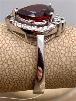 *Кольцо р.18 Гранат арт. R00036-692 Вес 4,17 г - фото 335209 *Кольцо р.18 Гранат арт. R00036-692 Вес 4,17 г - фото 335209