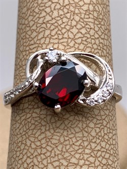 *КОЛЬЦО р.17,5 Гранат арт. R00011-541, (вес 3,6 г) - фото 335232 *КОЛЬЦО р.17,5 Гранат арт. R00011-541, (вес 3,6 г) - фото 335232