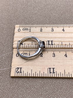 *КОЛЬЦО р.17,5 Гранат арт. R00009-742, (вес 2,64 г) - фото 335270