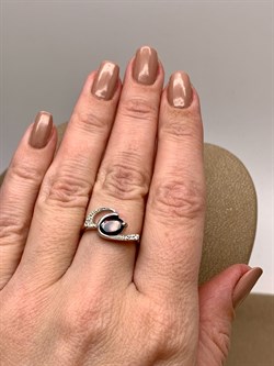 *КОЛЬЦО р.17 Гранат арт. R00026-248, (вес 2,6 г) - фото 335277