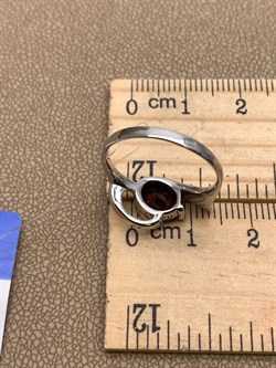 *КОЛЬЦО р.17 Гранат арт. R00026-248, (вес 2,6 г) - фото 335278