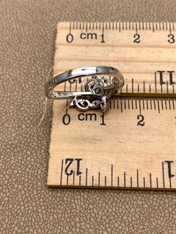 *Кольцо р.17 Голубой Топаз арт. R00611-829, (вес 2,33 г) - фото 335300