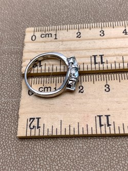 *КОЛЬЦО р.17 Голубой Топаз арт. R00617-292, (вес 2,51 г) - фото 335312 *КОЛЬЦО р.17 Голубой Топаз арт. R00617-292, (вес 2,51 г) - фото 335312