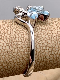 *Кольцо р.18 Голубой Топаз арт. R00628-002, (вес 2,87 г) - фото 335317 *Кольцо р.18 Голубой Топаз арт. R00628-002, (вес 2,87 г) - фото 335317