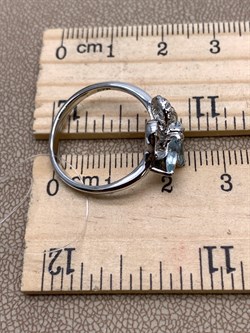 *Кольцо р.18 Голубой Топаз арт. R00628-002, (вес 2,87 г) - фото 335322 *Кольцо р.18 Голубой Топаз арт. R00628-002, (вес 2,87 г) - фото 335322