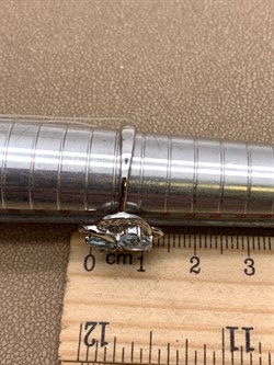 *КОЛЬЦО р.18 Голубой Топаз арт. R00615-127, (вес 3,33 г) - фото 335324 *КОЛЬЦО р.18 Голубой Топаз арт. R00615-127, (вес 3,33 г) - фото 335324