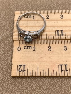 *Кольцо р.18 Голубой Топаз арт. R00620-640, (вес 1,97 г) - фото 335341 *Кольцо р.18 Голубой Топаз арт. R00620-640, (вес 1,97 г) - фото 335341