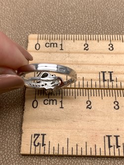 *КОЛЬЦО р.17,5 Топаз, Фианит арт. R00630-108, (вес 2,81 г) - фото 335370