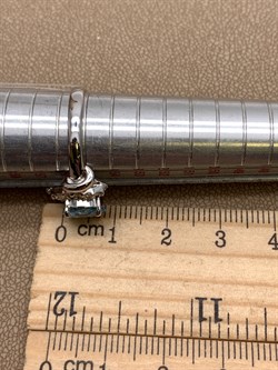 *КОЛЬЦО р.17,5 Голубой Топаз арт. R00631-603, (вес 3,84 г) - фото 335393 *КОЛЬЦО р.17,5 Голубой Топаз арт. R00631-603, (вес 3,84 г) - фото 335393