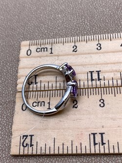 *Кольцо р.17,5 Аметист арт. R00236-706, (вес 2,85 г) - фото 335411 *Кольцо р.17,5 Аметист арт. R00236-706, (вес 2,85 г) - фото 335411